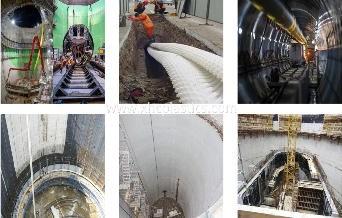 HDPE V lock liner HDPE V lock liner